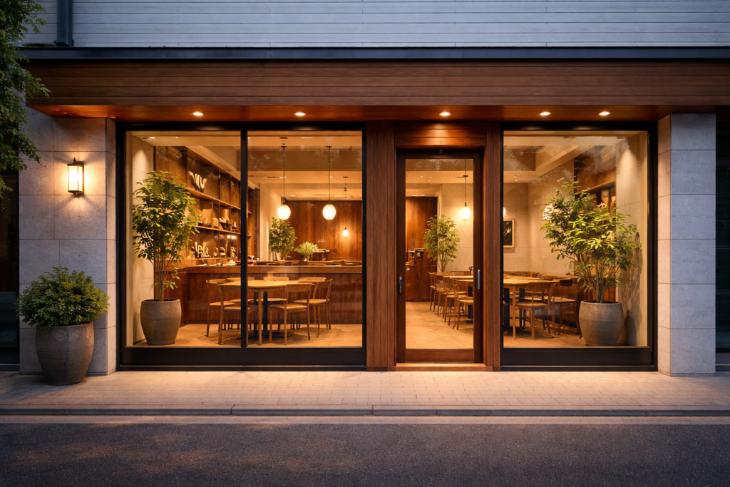 店舗リフォーム外観デザイン